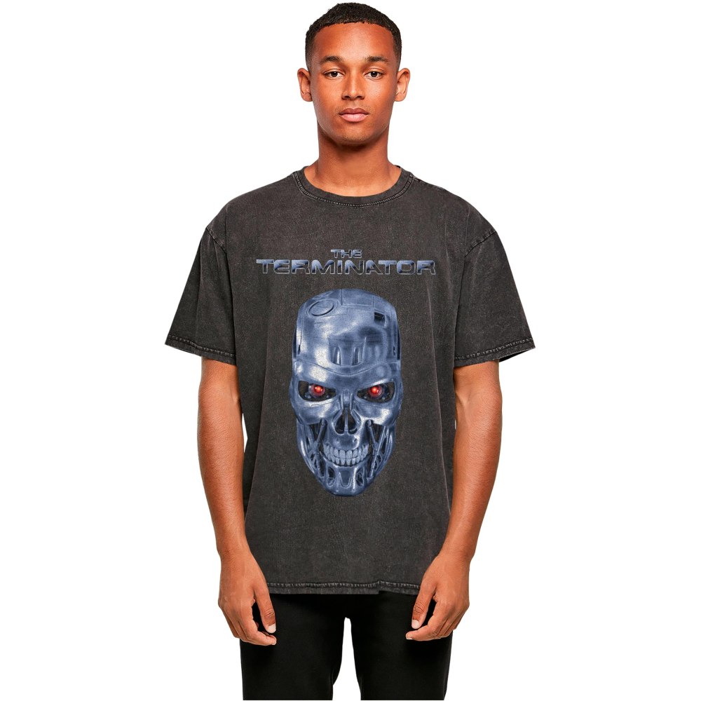 Merchcode The Terminator - I'll Be Back Oversize Tshirt Homme - Noir